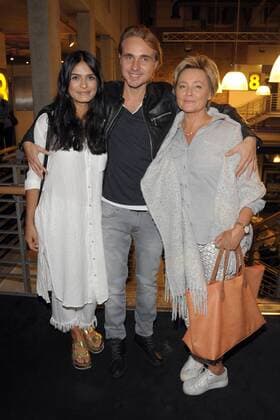 Haleh Esbak Constantin from Jascheroff with Mother Juana Jascheroff Arrival to Premiere the create We already in Cinema the Kulturbrauerei in Berlin at 07 09 2017