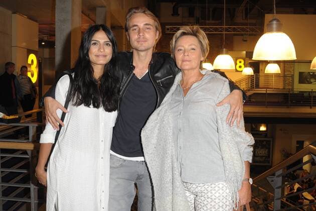 Haleh Esbak Constantin from Jascheroff with Mother Juana Jascheroff Arrival to Premiere the create We already in Cinema the Kulturbrauerei in Berlin at 07 09 2017
