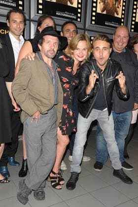 David Bennet Johanna Griebel Constantin from Jascheroff and more Cast Arrival to Premiere the create We already in Cinema the Kulturbrauerei in Berlin at 07 09 2017