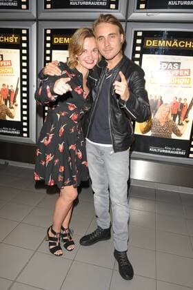 Johanna Griebel Constantin from Jascheroff Arrival to Premiere the create We already in Cinema the Kulturbrauerei in Berlin at 07 09 2017