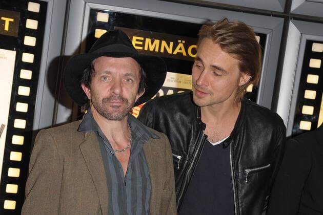 David Bennet Constantin from Jascheroff Arrival to Premiere the create We already in Cinema the Kulturbrauerei in Berlin at 07 09 2017