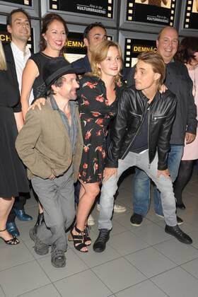 David Bennet Johanna Griebel Constantin from Jascheroff and more Cast Arrival to Premiere the create We already in Cinema the Kulturbrauerei in Berlin at 07 09 2017