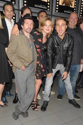 David Bennet Johanna Griebel Constantin from Jascheroff and more Cast Arrival to Premiere the create We already in Cinema the Kulturbrauerei in Berlin at 07 09 2017