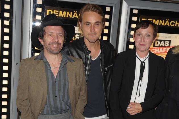 David Bennet Constantin from Jascheroff Lotte Ohm Arrival to Premiere the create We already in Cinema the Kulturbrauerei in Berlin at 07 09 2017