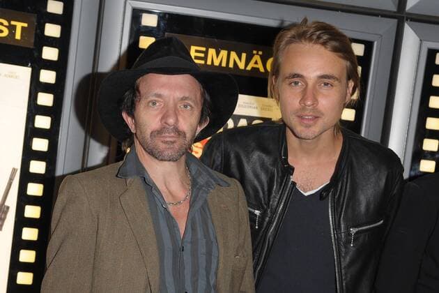 David Bennet Constantin from Jascheroff Arrival to Premiere the create We already in Cinema the Kulturbrauerei in Berlin at 07 09 2017