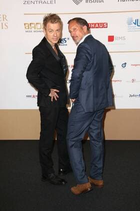 Michael Mittermeier and Benno Fürmann at the award Ceremony German Radio price 2017 at 7 09 2017 in Hamburg German Radio price 2017 in Hamburg