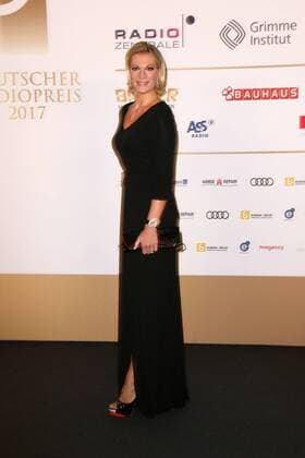 Mary Höfl Riesch at the award Ceremony German Radio price 2017 at 7 09 2017 in Hamburg German Radio price 2017 in Hamburg