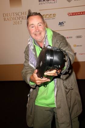 Star Geiger Nigel Kennedy at the award Ceremony German Radio price 2017 at 7 09 2017 in Hamburg German Radio price 2017 in Hamburg
