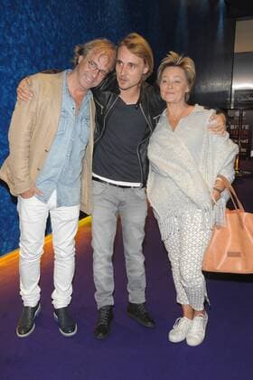 Mario Jascheroff Constantin from Jascheroff with Mother Juana Jascheroff Arrival to Premiere the create We already in Cinema the Kulturbrauerei in Berlin at 07 09 2017