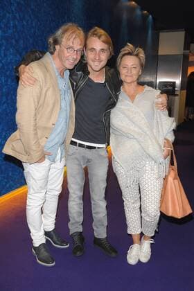Mario Jascheroff Constantin from Jascheroff with Mother Juana Jascheroff Arrival to Premiere the create We already in Cinema the Kulturbrauerei in Berlin at 07 09 2017