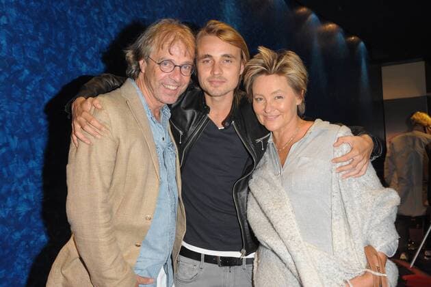 Mario Jascheroff Constantin from Jascheroff with Mother Juana Jascheroff Arrival to Premiere the create We already in Cinema the Kulturbrauerei in Berlin at 07 09 2017