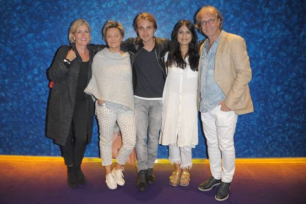 Juliet from Jascheroff Juana from Jascheroff from Jascheroff Haleh Esbak Mario from Jascheroff Arrival to Premiere the create We already in Cinema the Kulturbrauerei in Berlin at 07 09 2017