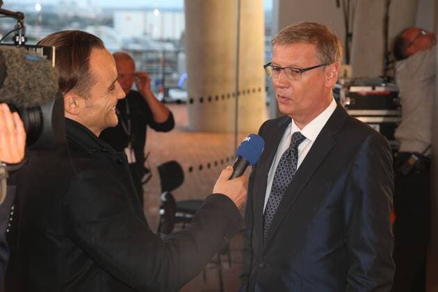Hamburg Günter Jauch at the award Ceremony German Radio price in the Elbphilharmonie Hamburg at 7 9 2017