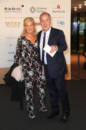Hamburg Dorothee Röhrig Hubertus Meyer Burckhardt at the award Ceremony German Radio price in the Elbphilharmonie Hamburg at 7 9 2017