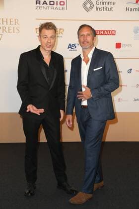 Hamburg Michael Mittermaier and Benno Führmann at the award Ceremony German Radio price in the Elbphilharmonie Hamburg at 7 9 2017