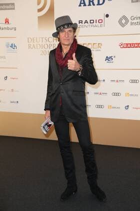 Hamburg Rock Musician Carl Carlton at the award Ceremony German Radio price in the Elbphilharmonie Hamburg at 7 9 2017