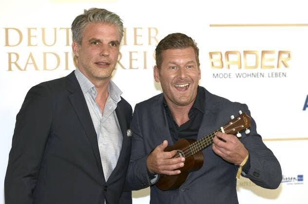 Jens Hardeland and Andreas Kuhlage at the award Ceremony the German Radio price 2017 in the Elbphilharmonie Hamburg 07 09 2017 Foto:xC.xNiehausx xFuturexImage