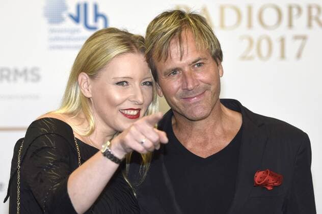 Sabrina Winter with Friend Steve Norman Spandau Ballet at the award Ceremony the German Radio price 2017 in the Elbphilharmonie Hamburg 07 09 2017 Foto:xC.xNiehausx xFuturexImage