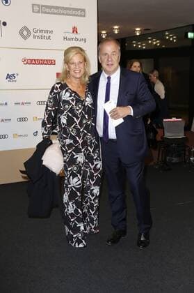 Hubertus Meyer Burckhardt with Wife Dorothee Röhrig at the award Ceremony the German Radio price 2017 in the Elbphilharmonie Hamburg 07 09 2017 Foto:xH.xHartmannx xFuturexImage