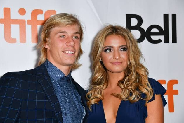September 7, 2017 - Toronto, Ontario, Canada - Canadian Tennis Player DENIS SHAPOVALOV (L) and guest attend the Borg McEnroe premiere during the 2017 Toronto International Film Festival at Roy Thomson Hall on September 7, 2017 in Toronto, Canada Toronto Canada - ZUMAv53_ 20170907_zaf_v53_032 Copyright: xIgorxVidyashevx