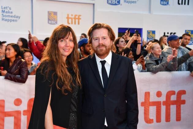 September 7, 2017 - Toronto, Ontario, Canada - JANUS METZ (R) and guest attend the Borg McEnroe premiere during the 2017 Toronto International Film Festival at Roy Thomson Hall on September 7, 2017 in Toronto, Canada. Toronto Canada - ZUMAv53_ 20170907_zaf_v53_037 Copyright: xIgorxVidyashevx