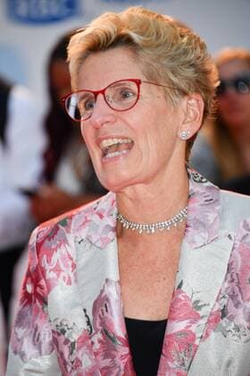 September 7, 2017 - Toronto, Ontario, Canada - Premier of Ontario KATHLEEN WYNNE attend the Borg McEnroe premiere during the 2017 Toronto International Film Festival at Roy Thomson Hall on September 7, 2017 in Toronto, Canada. Toronto Canada - ZUMAv53_ 20170907_zaf_v53_044 Copyright: xIgorxVidyashevx