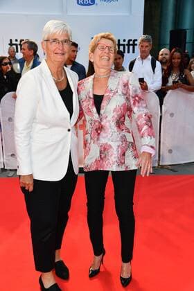 September 7, 2017 - Toronto, Ontario, Canada - JANE ROUNTHWAITE (L) and Premier of Ontario KATHLEEN WYNNE attend the Borg McEnroe premiere during the 2017 Toronto International Film Festival at Roy Thomson Hall on September 7, 2017 in Toronto, Canada. Toronto Canada - ZUMAv53_ 20170907_zaf_v53_046 Copyright: xIgorxVidyashevx