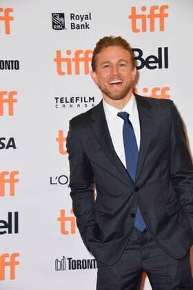 September 7, 2017 - Toronto, Ontario, Canada - CHARLIE HUNNAM attends the Papillon premiere during the 2017 Toronto International Film Festival at Princess of Wales Theatre on September 7, 2017 in Toronto, Canada Toronto Canada - ZUMAv53_ 20170907_zaf_v53_058 Copyright: xIgorxVidyashevx