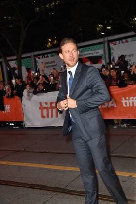 September 7, 2017 - Toronto, Ontario, Canada - CHARLIE HUNNAM attends the Papillon premiere during the 2017 Toronto International Film Festival at Princess of Wales Theatre on September 7, 2017 in Toronto, Canada Toronto Canada - ZUMAv53_ 20170907_zaf_v53_059 Copyright: xIgorxVidyashevx