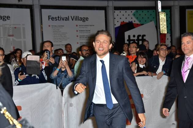 September 7, 2017 - Toronto, Ontario, Canada - CHARLIE HUNNAM attends the Papillon premiere during the 2017 Toronto International Film Festival at Princess of Wales Theatre on September 7, 2017 in Toronto, Canada Toronto Canada - ZUMAv53_ 20170907_zaf_v53_062 Copyright: xIgorxVidyashevx