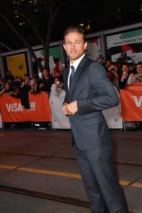 September 7, 2017 - Toronto, Ontario, Canada - CHARLIE HUNNAM attends the Papillon premiere during the 2017 Toronto International Film Festival at Princess of Wales Theatre on September 7, 2017 in Toronto, Canada Toronto Canada - ZUMAv53_ 20170907_zaf_v53_066 Copyright: xIgorxVidyashevx