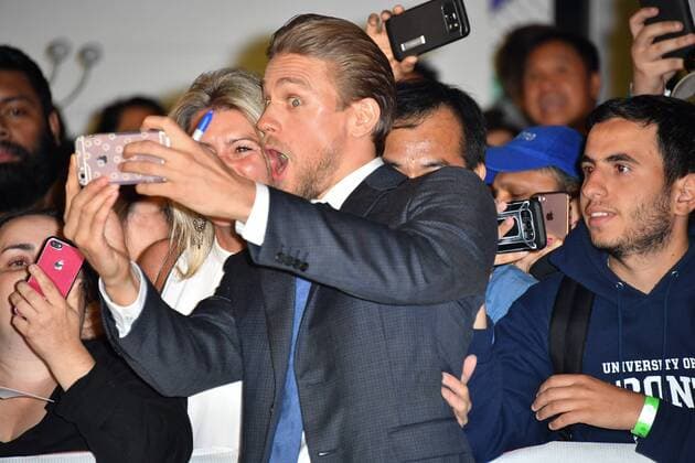September 7, 2017 - Toronto, Ontario, Canada - CHARLIE HUNNAM attends the Papillon premiere during the 2017 Toronto International Film Festival at Princess of Wales Theatre on September 7, 2017 in Toronto, Canada Toronto Canada - ZUMAv53_ 20170907_zaf_v53_076 Copyright: xIgorxVidyashevx
