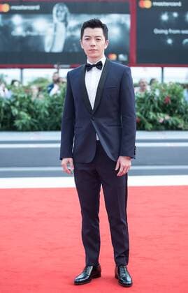 (170908) -- VENICE, Sept. 8, 2017 -- Actor Wang Yuexin attends the premiere of the movie Angels Wear White at the 74th Venice Film Festival in Venice, Italy, Sept. 7, 2017. ) (jmmn) ITALY-VENICE-FILM FESTIVAL-ANGELS WEAR WHITE-PREMIERE JinxYu 