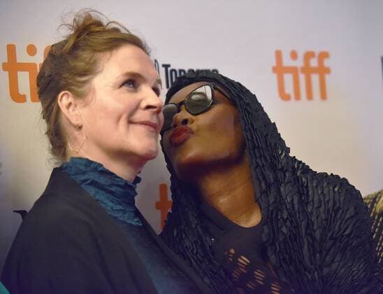 Themen der Woche Grace Jones (R) and director Sophie Fiennes attend the world premiere of the documentary Grace Jones: Bloodlight and Bami on opening night of the 42nd Toronto International Film Festival at the Elgin Theatre in Toronto, Canada on September 7, 2017.  TOR2017090705 CHRISTINExCHEW