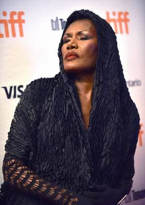 Grace Jones arrives at the world premiere of the documentary Grace Jones: Bloodlight and Bami on opening night of the 42nd Toronto International Film Festival at the Elgin Theatre in Toronto, Canada on September 7, 2017.  TOR2017090702 CHRISTINExCHEW