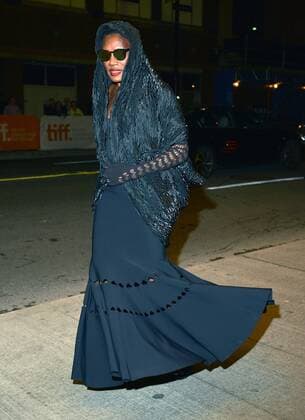 Grace Jones arrives at the world premiere of the documentary Grace Jones: Bloodlight and Bami on opening night of the 42nd Toronto International Film Festival at the Elgin Theatre in Toronto, Canada on September 7, 2017.  TOR2017090703 CHRISTINExCHEW