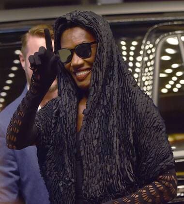 Grace Jones arrives at the world premiere of the documentary Grace Jones: Bloodlight and Bami on opening night of the 42nd Toronto International Film Festival at the Elgin Theatre in Toronto, Canada on September 7, 2017.  TOR2017090708 CHRISTINExCHEW