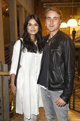 Haleh Esbak with Friend Constantin from Jascheroff at the Premiere the Cinema the create We already in Cinema in the Kulturbrauerei Berlin 07 09 2017 Foto:xF.xKernx xFuturexImage