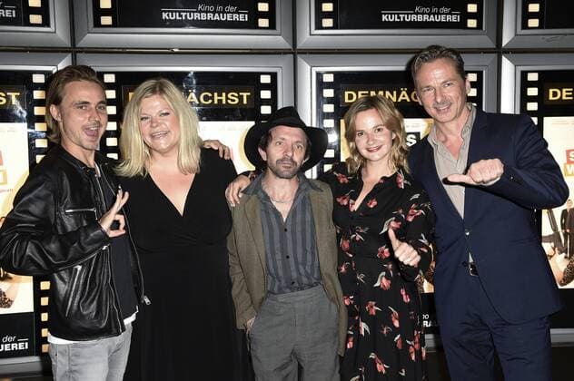 Constantin from Jascheroff Marie Beauty Castle David Bennent Johanna Griebel and David C Bunners at the Premiere the Cinema the create We already in Cinema in the Kulturbrauerei Berlin 07 09 2017 Foto:xF.xKernx xFuturexImage