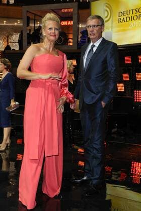 Hamburg Germany 07 09 2017 German Radio price 2017 Barbara Schoeneberg and Guenther Jauch