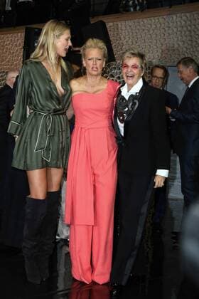 Hamburg Germany 07 09 2017 German Radio price 2017 Toni Garrn Barbara Schoeneberg and Gloria from Thurn and Taxis