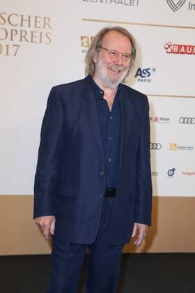 Hamburg Germany 07 09 2017 German Radio price 2017 Benny Andersson