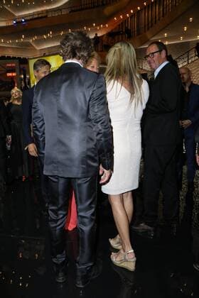 Hamburg Germany 07 09 2017 German Radio price 2017 Peter Maffay and Girlfriend Hendrikje