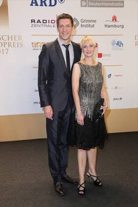 Hamburg Germany 07 09 2017 German Radio price 2017 Steffen Hallaschka and Woman Anne Katrin Hallaschka