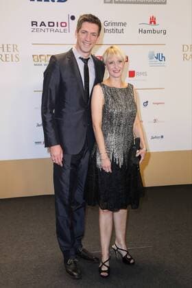 Hamburg Germany 07 09 2017 German Radio price 2017 Steffen Hallaschka and Woman Anne Katrin Hallaschka