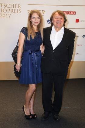 Hamburg Germany 07 09 2017 German Radio price 2017 Peter Urban and Woman Laura Urban
