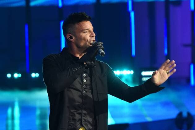 September 7, 2017 - Mexico City, Mexico, Mexico - Singer Ricky Martin performs during the fashion show of Fashion Fest Autumn Winter 2017 at Fronton Mexico on September 07, 2017 in Mexico City, Mexico Mexico City Mexico  - ZUMAn230 20170907_zaa_n230_633 Copyright: xCarlosxTischlerx