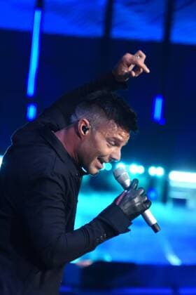 September 7, 2017 - Mexico City, Mexico, Mexico - Singer Ricky Martin performs during the fashion show of Fashion Fest Autumn Winter 2017 at Fronton Mexico on September 07, 2017 in Mexico City, Mexico Mexico City Mexico  - ZUMAn230 20170907_zaa_n230_634 Copyright: xCarlosxTischlerx