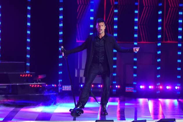 September 7, 2017 - Mexico City, Mexico, Mexico - Singer Ricky Martin performs during the fashion show of Fashion Fest Autumn Winter 2017 at Fronton Mexico on September 07, 2017 in Mexico City, Mexico Mexico City Mexico  - ZUMAn230 20170907_zaa_n230_635 Copyright: xCarlosxTischlerx