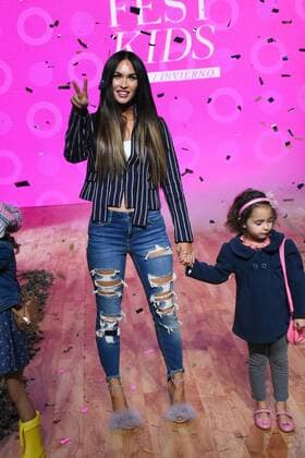 September 7, 2017 - Mexico City, Mexico, Mexico - Actress Megan Fox during the fashion show of Fashion Fest Kids Autumn Winter 2017 at Fronton Mexico on September 07, 2017 in Mexico City, Mexico Mexico City Mexico  - ZUMAn230 20170907_zaa_n230_653 Copyright: xCarlosxTischlerx